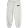 Mini Rodini Grey Melange Elephant Shrew Emb Sweatpants