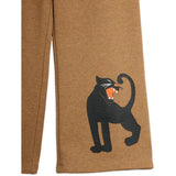 Mini Rodini Brown Panther Sp Melange Sweatpants