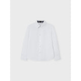 Name It Bright White Nkmnewsa Ls Skjorte Noos