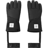 Reima Black-Black Hanskas Handsker