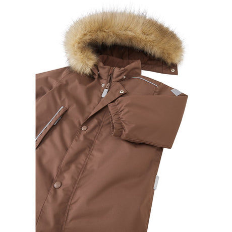 Reima Umber Brown-Brown Gotland Winter Overall