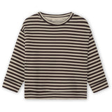 Fliink Coffee Bean / Sandshell Alvin Ls Stripe Sweatshirt
