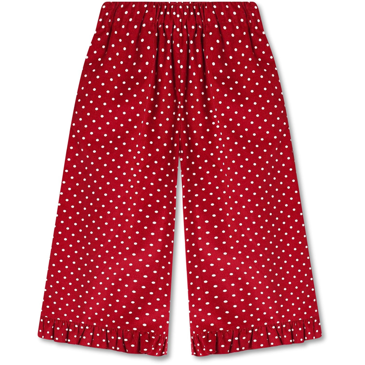 Fliink Red Bud Dot Dolly Dot Ruffle Bukser