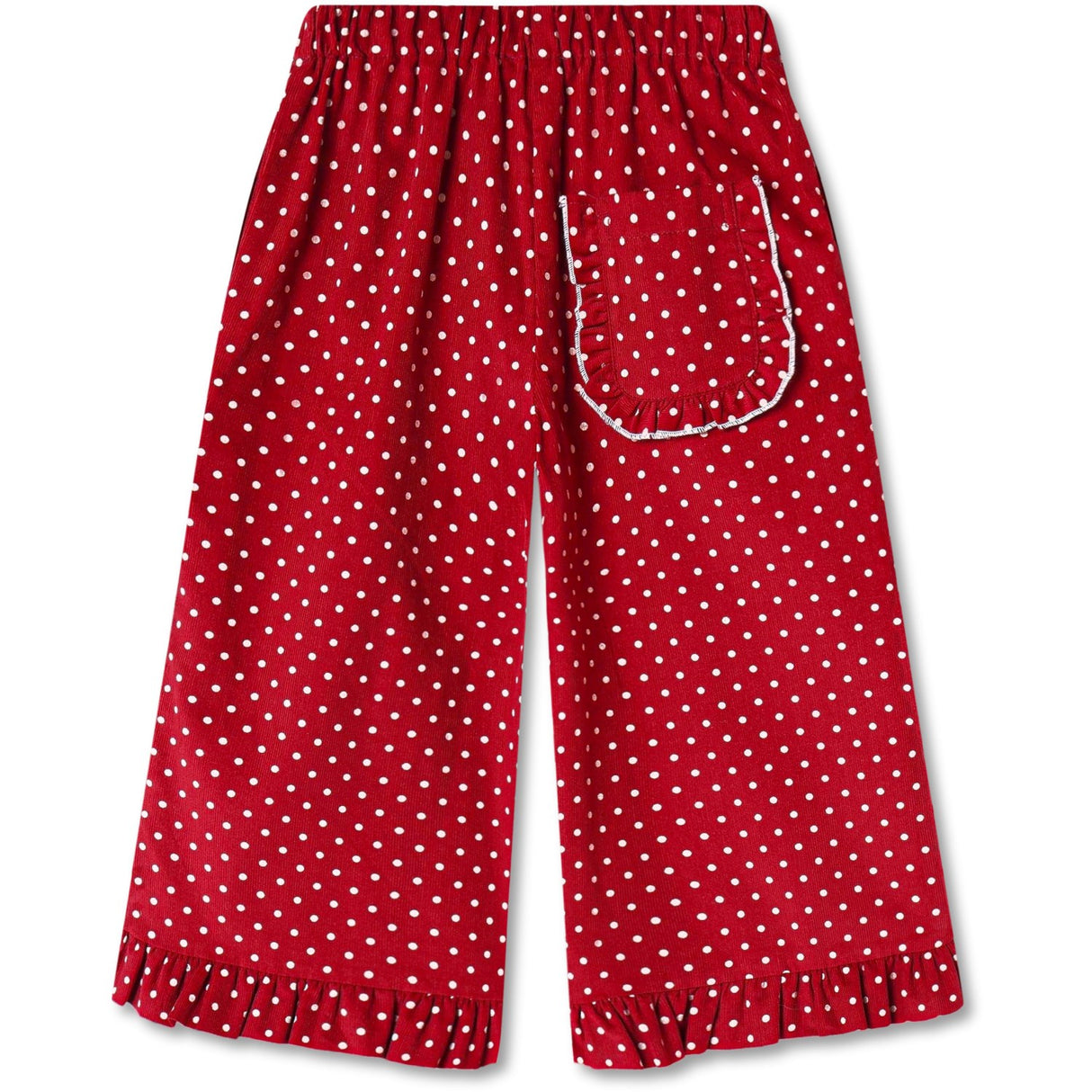 Fliink Red Bud Dot Dolly Dot Ruffle Bukser