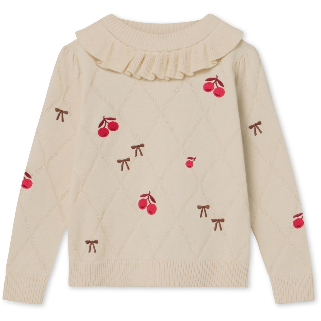 Fliink Sandshell Nova Embr. Ruffle Pullover