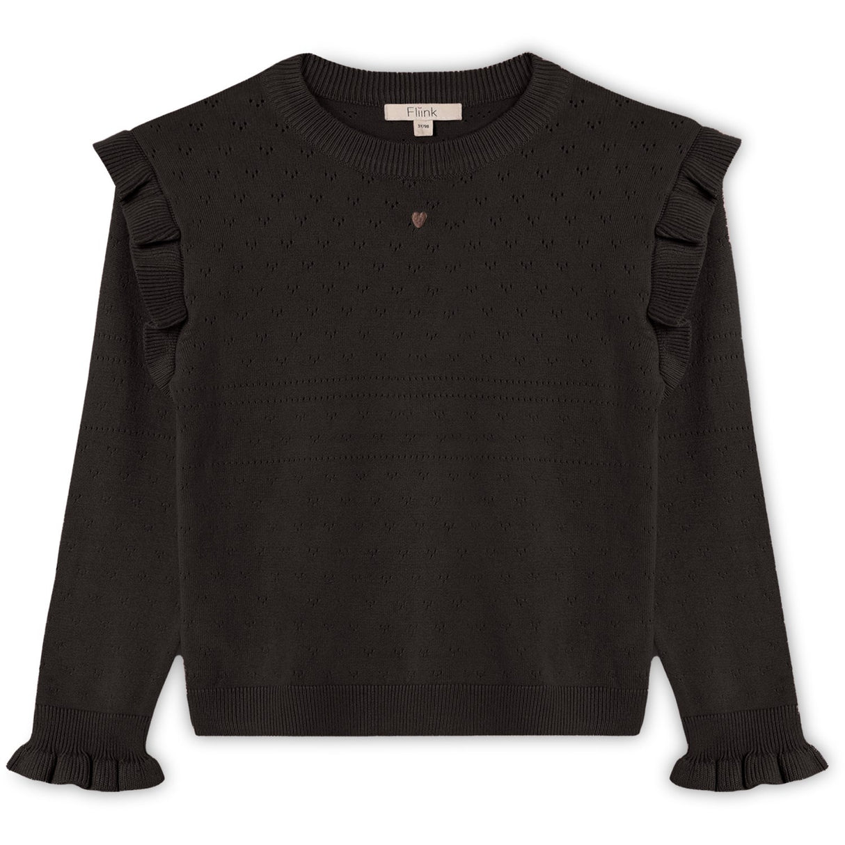 Fliink Coffee Bean Fame O-Neck Bluse
