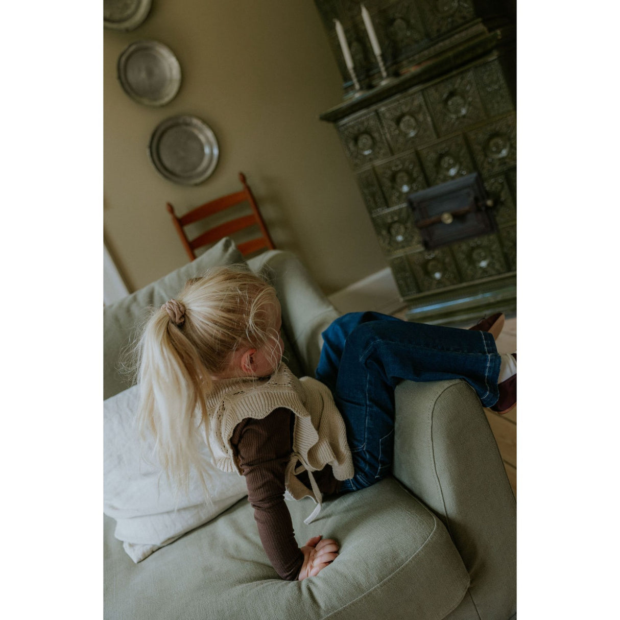 Fliink Coffee Bean Kenna Ls Bluse