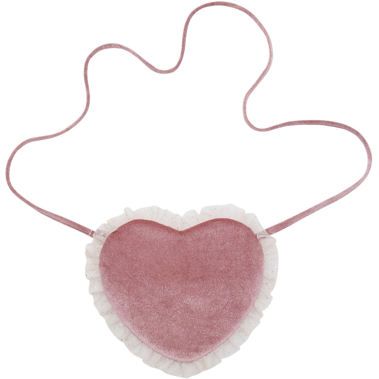 Mimi & Lula Taske Med Rem - Tulle Velvet Heart