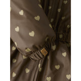 Lil'Atelier Dark Earth Hearts Nmfladry10 Pad Flyverdragt Aop Fo Lil