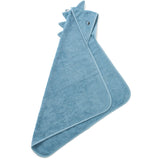LIEWOOD Beach Blue Albert Dino Hooded Håndklæde