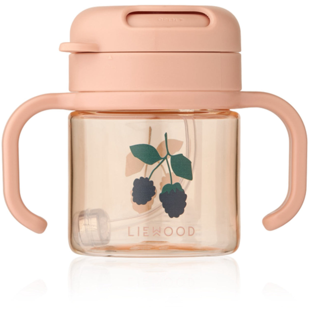LIEWOOD Berry / Pale Tuscany Kai Tritan Sugerør Kop 280ml