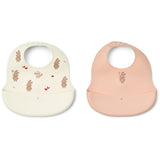 LIEWOOD Wild Child / Rosey Ember Printed Hagesmæk 2-pack