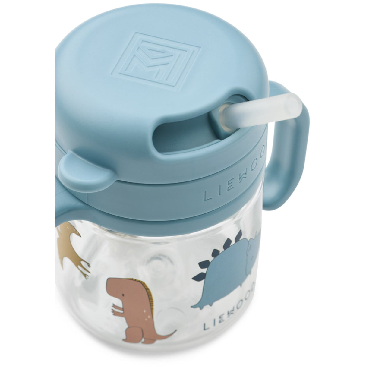 LIEWOOD Dino Roar / Sandy Kai Tritan Sugerør Kop 280ml