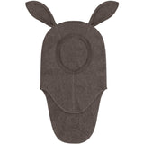 Huttelihut Brown Melange Elefanthue Ears Bomuld Fleece