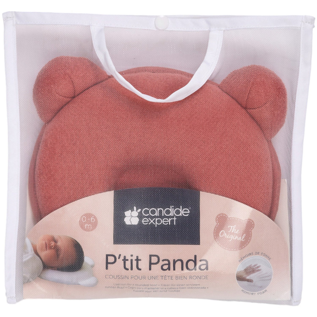 Candide Rust Panda Baby Pude