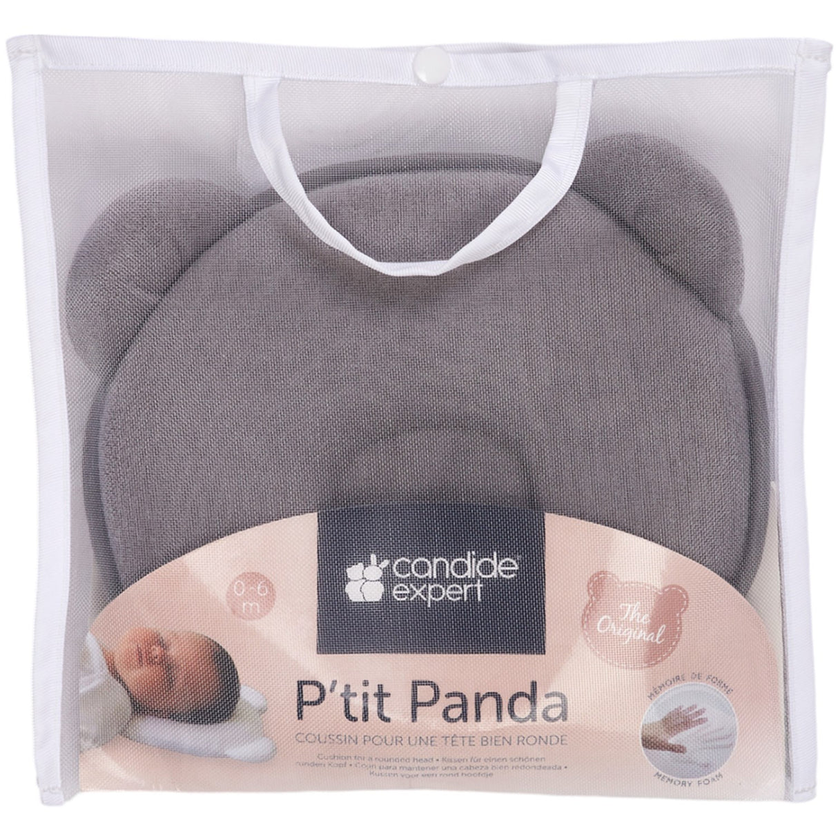 Candide Grey Panda Baby Pude
