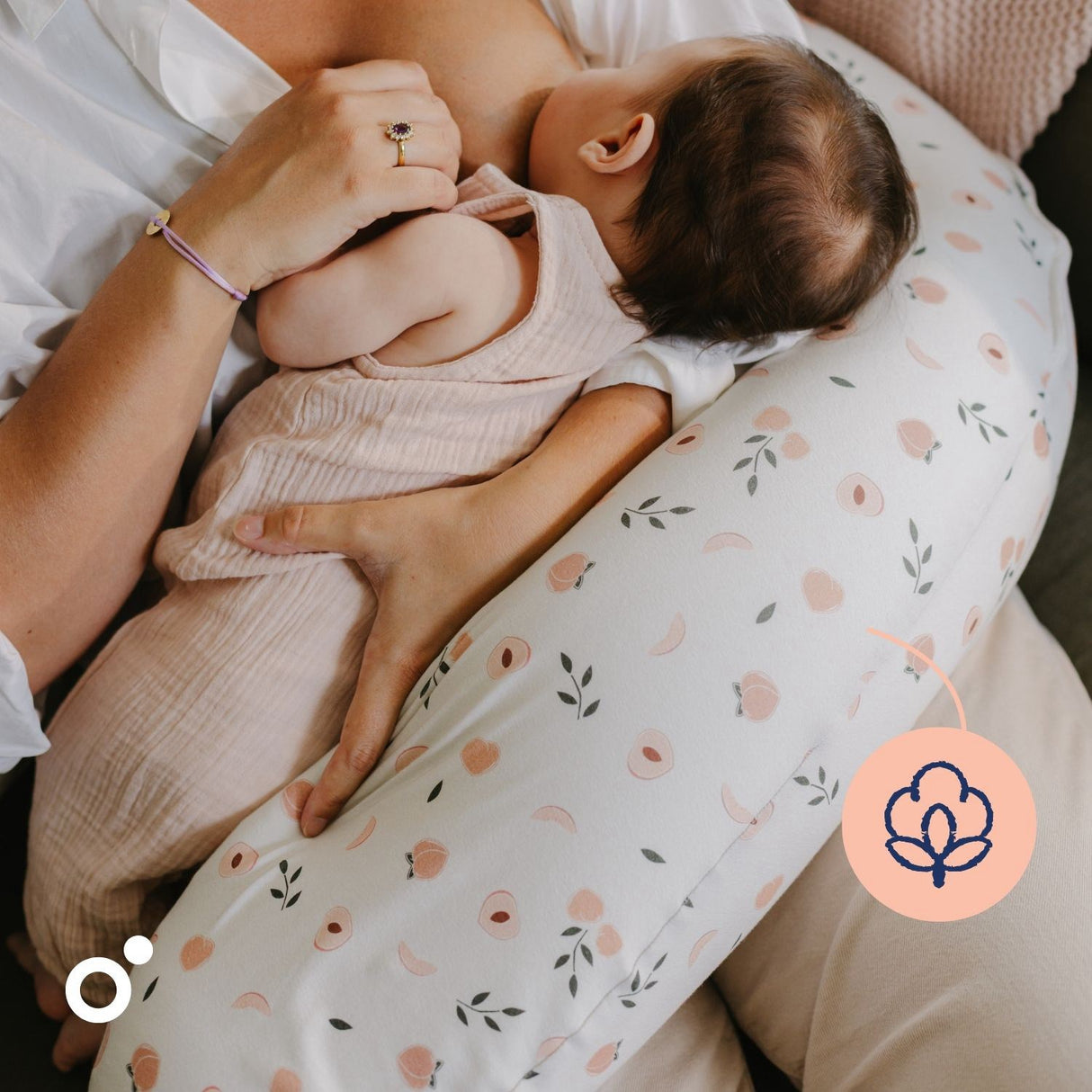 Doomoo Peach Nursing & Pregnancy Pude