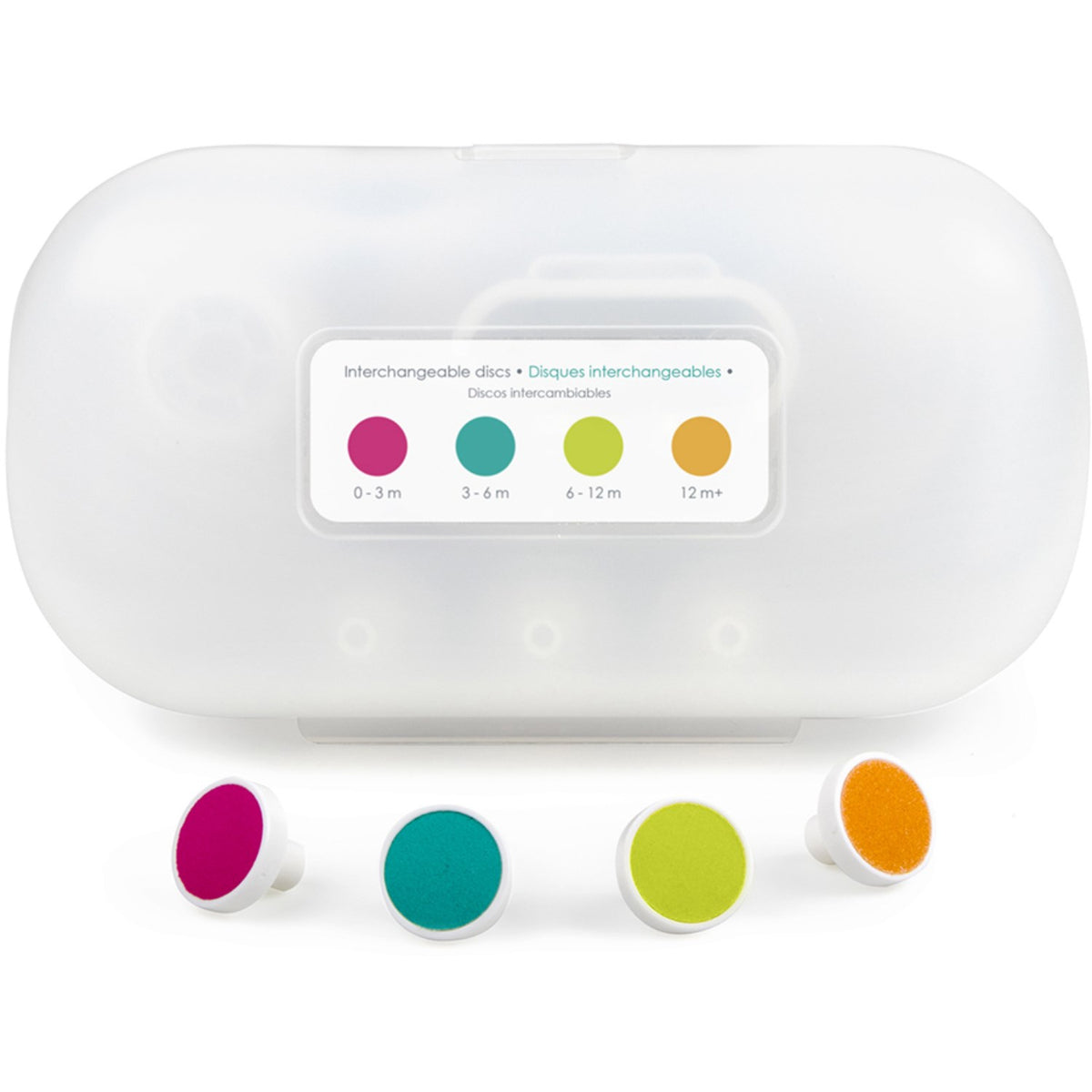 bblüv White Elektrisk Baby Nail File