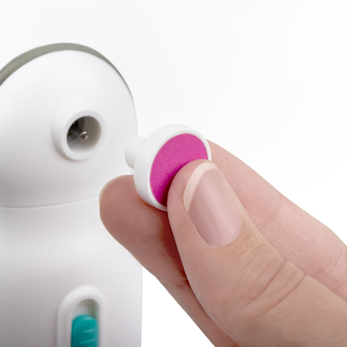 bblüv White Elektrisk Baby Nail File