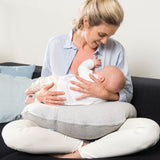 Doomoo Striped Grey Nursing Pude