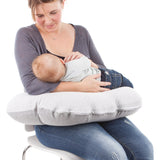 Doomoo Striped Grey Nursing Pude