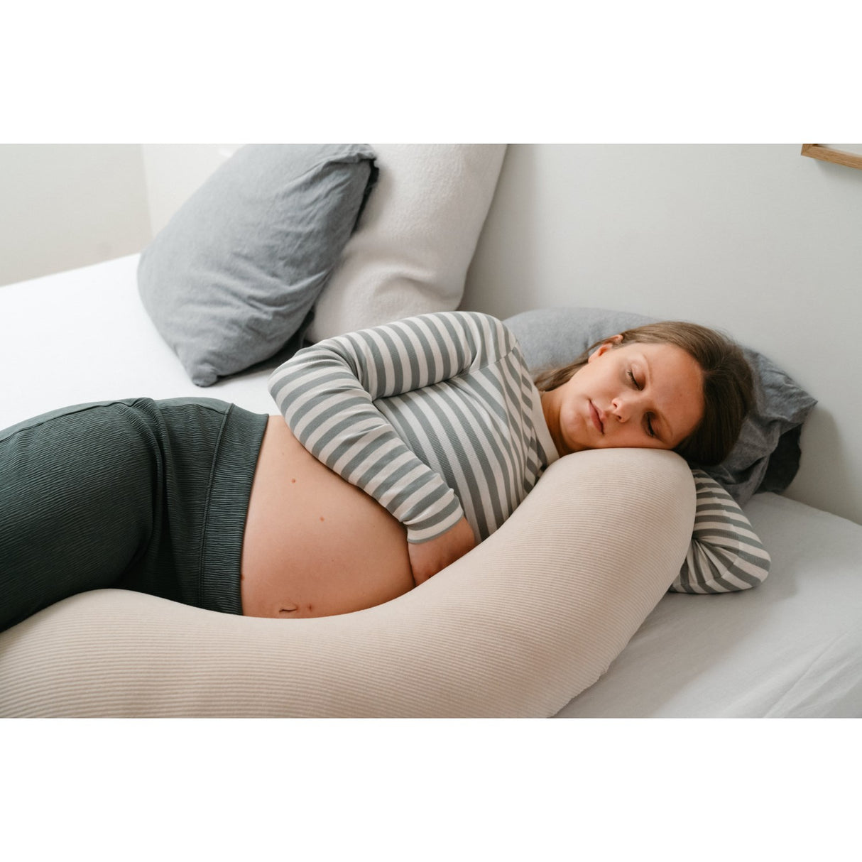 Doomoo Corduroy Sand Nursing & Pregnancy Pude