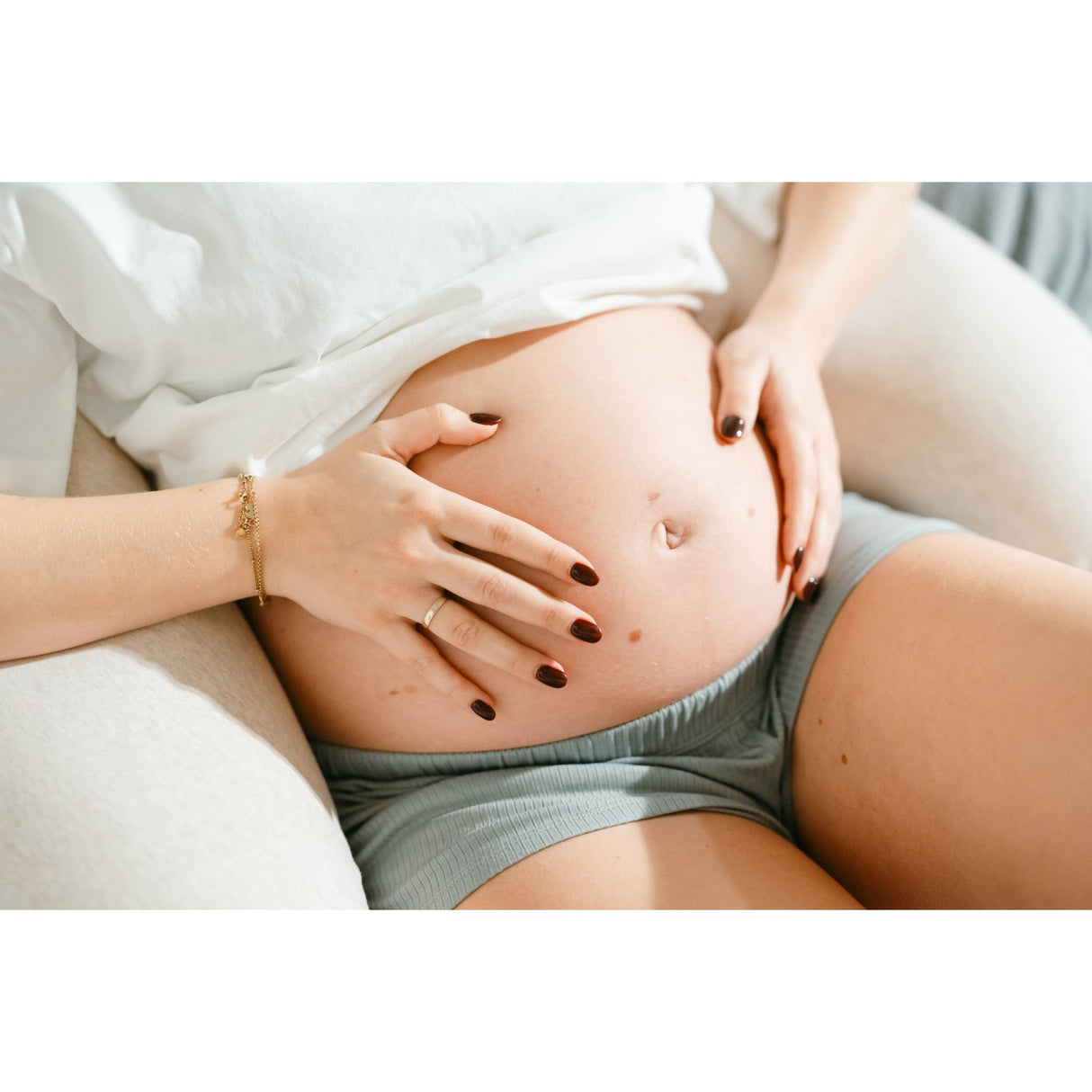 Doomoo Melange Sand Nursing & Pregnancy Pude