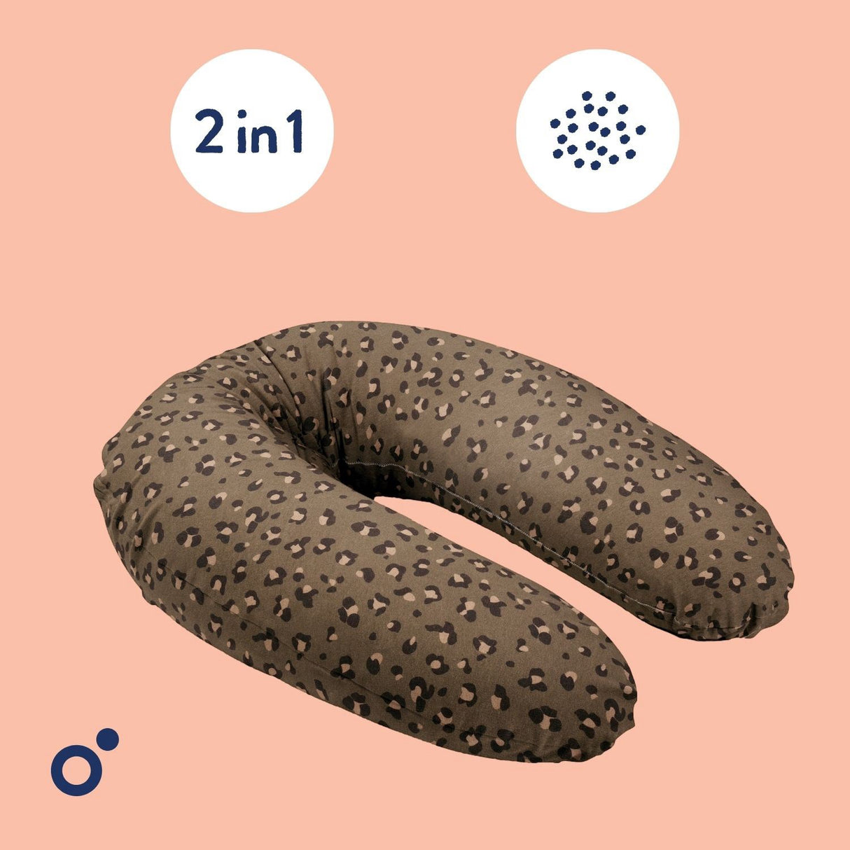 Doomoo Dark Leopard Nursing & Pregnancy Pude