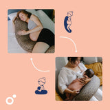 Doomoo Dark Leopard Nursing & Pregnancy Pude