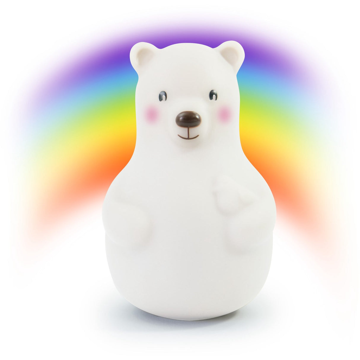 Pabobo White Bear Night Light Med Colour Sensor