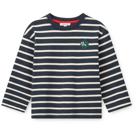 LIEWOOD Y/D Stripe Classic Navy / Creme De La Creme Tyler Stripe LS T-shirt