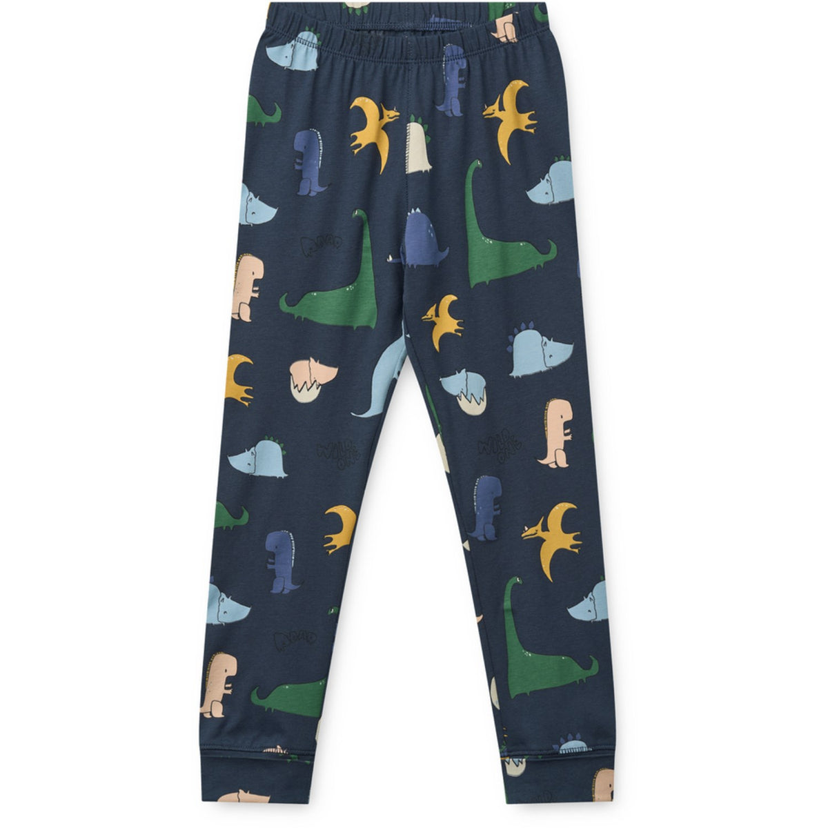 LIEWOOD Dino Roar / Classic Navy Wilhelm Grow Printed Pyjamas Sæt