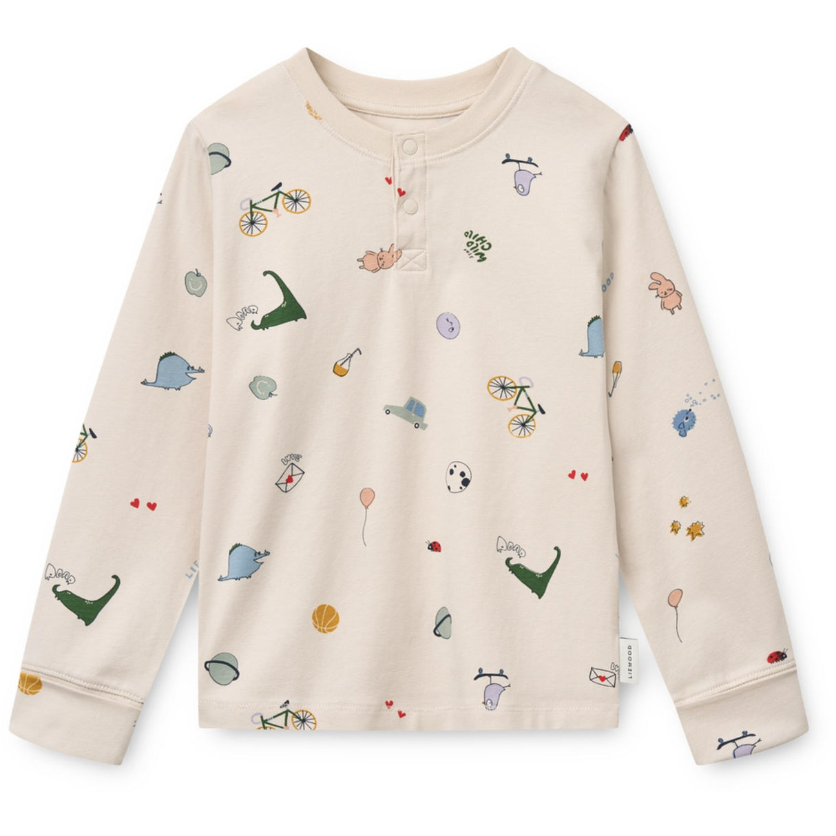 LIEWOOD Tamtam / Sandy Wilhelm Grow Printed Pyjamas Sæt
