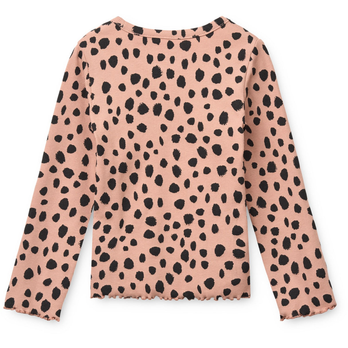 LIEWOOD Leo Spot / Pale Tuscany Nieve Printed Longsleeve Rib T-shirt