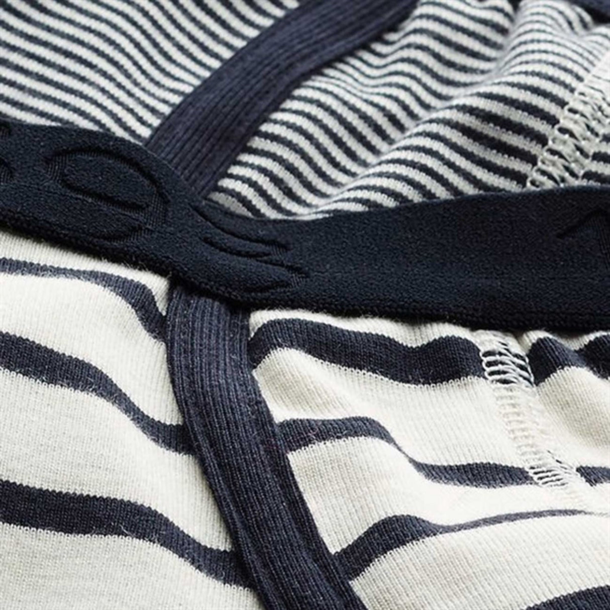 Petit Bateau Navy Stripe Boxershorts 2-Pak