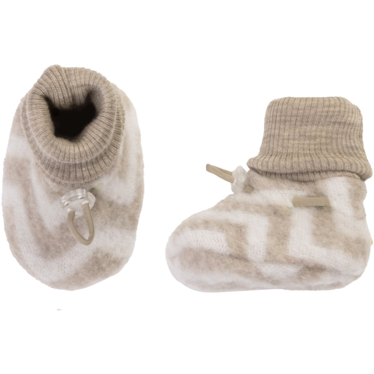 Joha Beige Booties Dobbelt Layer