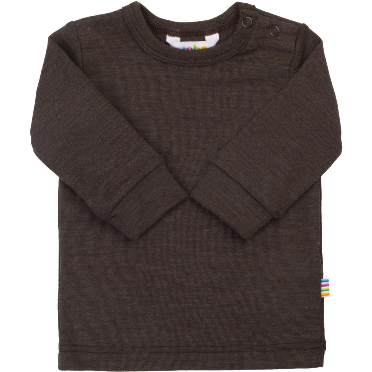 Joha Drk. Brown Bluse Med Long Ærmer