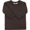 Joha Drk. Brown Bluse Med Long Ærmer