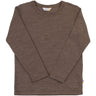 Joha Brown Bluse Med Long Ærmer