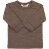 Joha Brown Bluse Med Long Ærmer