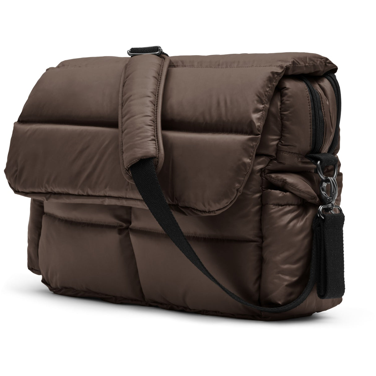 KongWalther Puffer Chocolate Brown Pusletaske