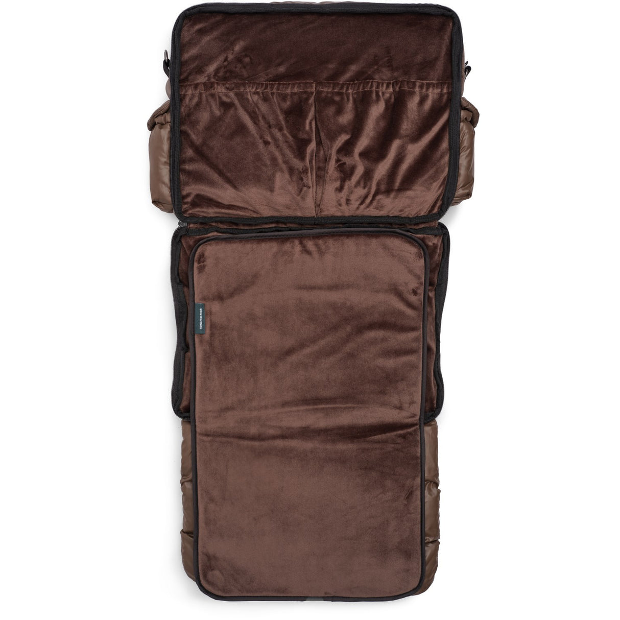 KongWalther Puffer Chocolate Brown Pusletaske