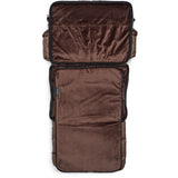 KongWalther Puffer Chocolate Brown Pusletaske