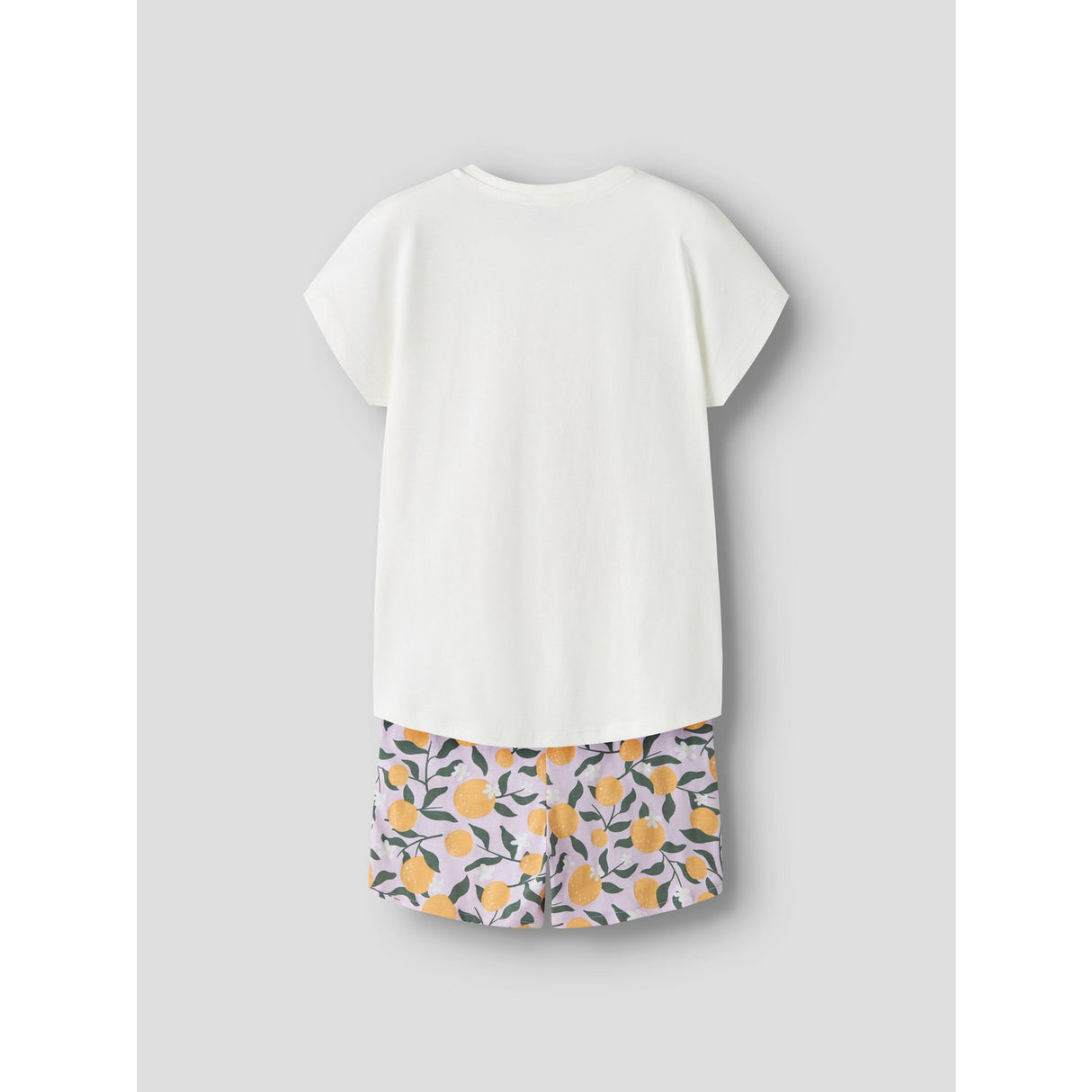 Name It Cloud Dancer Oranges Nkfvigea Capsl Top Sæt