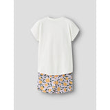 Name It Cloud Dancer Oranges Nkfvigea Capsl Top Sæt