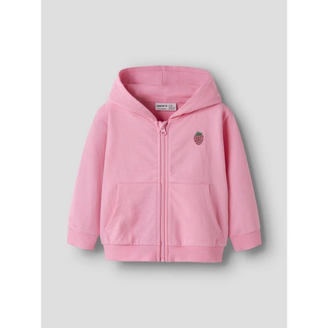 Name It Pink Drink Glitter Strawberry Nmfvalonny Ls Nreg Swe Card Wh Unb