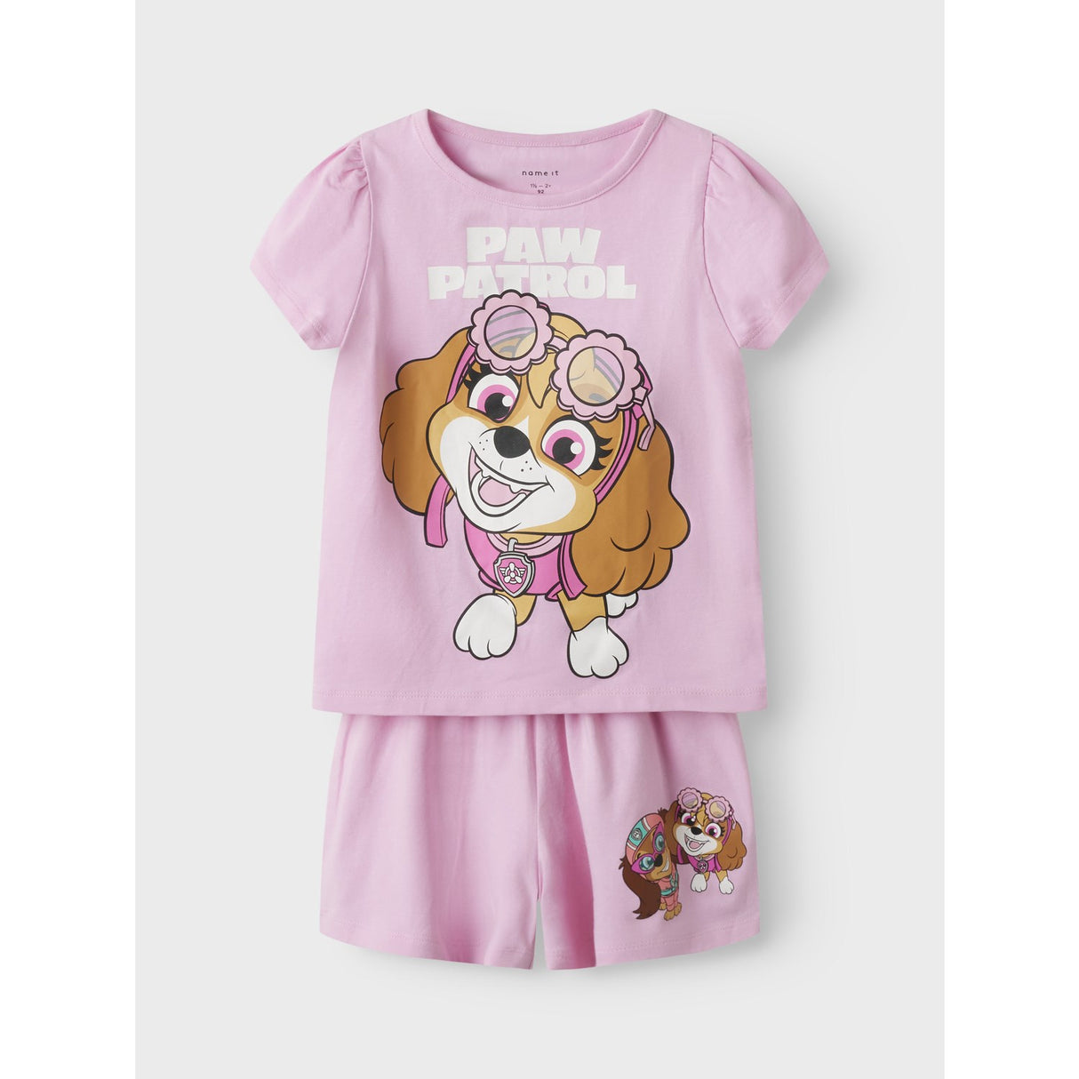 Name It Pink Frosting Nmfmam Paw Ss Natsæt Cplg