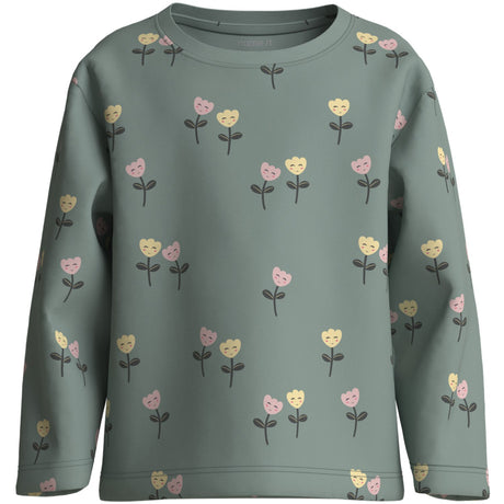 Name It Green Milieu Happy Flowers Nmfvelda Ls Nreg Top