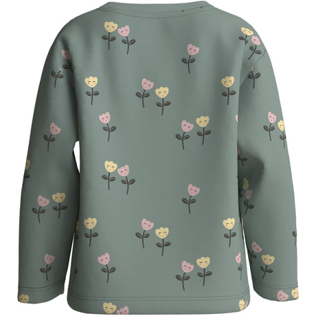 Name It Green Milieu Happy Flowers Nmfvelda Ls Nreg Top