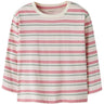 Name It Antique White Pink & Green Nmfvelda Ls Nreg Top